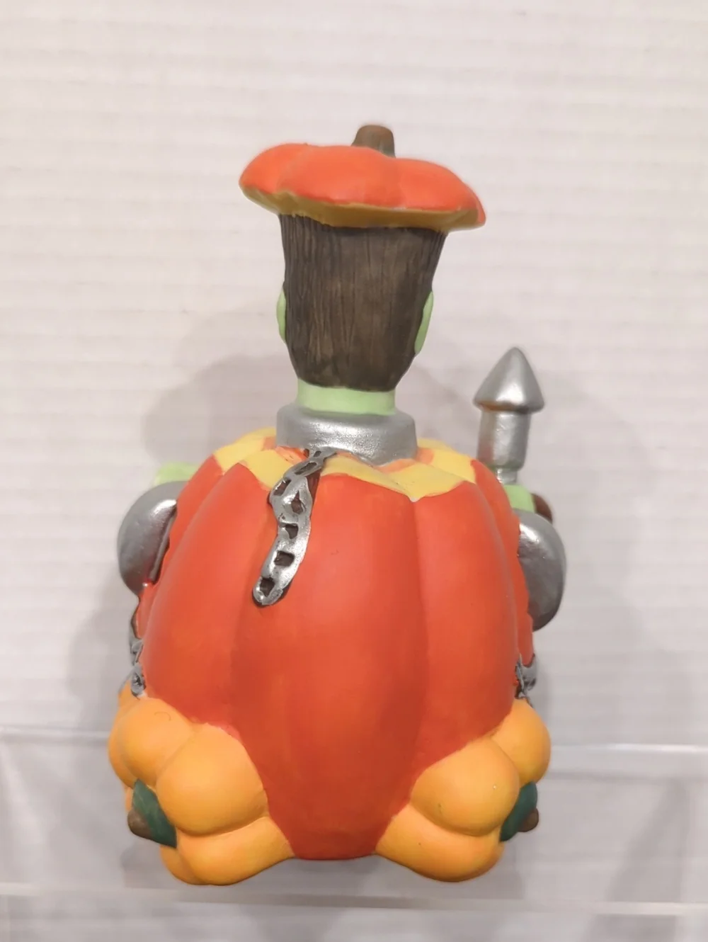 Vintage 1997 Spooky Hollow Lighted Halloween Pumpkin Express Frankenstein Train